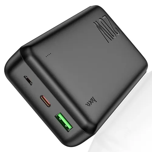 Портативный аккумулятор J87A Tacker PD20W+QC3.0 20000mAh, Power bank HOCO с быстрой зарядкой - фото 2