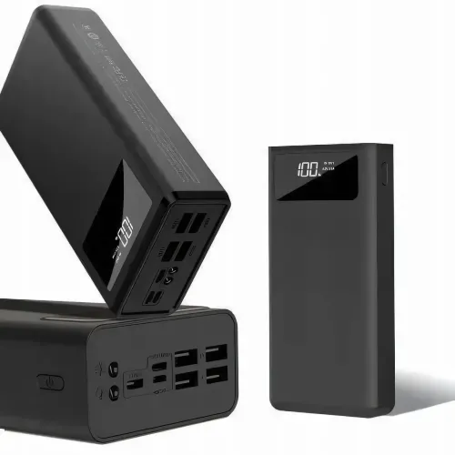 Power Bank LENYES PX591 50000mAh с Быстрой Зарядкой 20W+PD и LED Дисплеем, реальная емкость, 4USB/type-C - фото 4