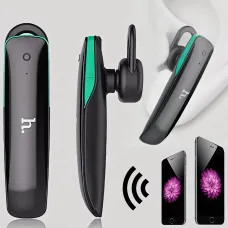 Беспроводная Bluetooth гарнитура HOCO E1 с микрофоном, 50mAh, радиус действия до 10 м, черный