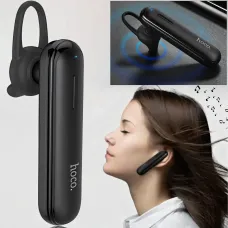 Беспроводная Bluetooth гарнитура HOCO E36 Free sound, хендсфри моно с микрофоном и шумоподавлением, черный