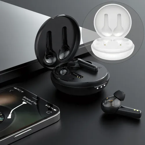 Беспроводная гарнитура HOCO ES55 Songful, Bluetooth хендсфри BT5 с кейсом для зарядки