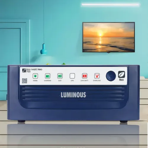 Инвертор LUMINOUS INVERTER ECO VOLT NEO 700VA/12V гибридный ИБП с чистой синусоидой