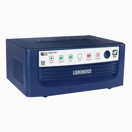 Инвертор LUMINOUS INVERTER ECO WATT 900V/12V, гибридный ИБП с чистой синусоидой - фото 3