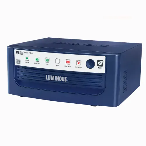 Инвертор LUMINOUS INVERTER ECO WATT 900V/12V, гибридный ИБП с чистой синусоидой - фото 4