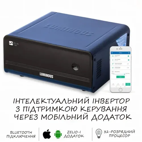 Гибридный инвертор LUMIN0US ZELIO-900W 12/220В UPS преобразователь напряжения ЧИСТЫЙ СИНУС, бесперебойник - фото 6
