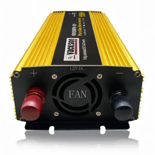 Автомобільний перетворювач напруги 1500 W, VACKSON PURE SINE INVERTER VK1500PSI-12V, чиста синусоїда - фото 4