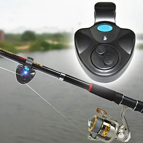 Электронный сигнализатор поклевки для спининга New Fish Bite Alarm со световым индикатором и звуковым сигналом - фото 8