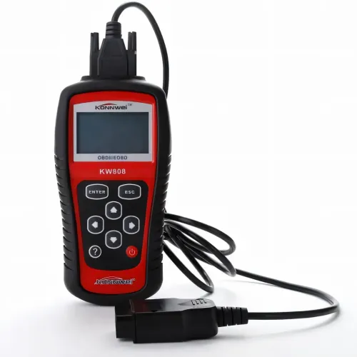 Авто диагност OBDII/EOBD scanner KW 808, универсальный автомобильный сканер - фото 2