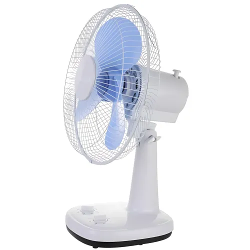 Настольный вентилятор Wimpex WX 1203 с таймером, авто поворот 120°, наклон 90°, диаметр 21 см, 220В - фото 3
