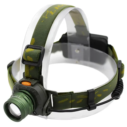 Налобный фонарь BL 1505 \ 602B SENSOR, тактический аккумуляторный LED фонарик с датчиком движения, 220В/12В - фото 3
