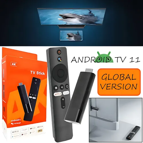 Смарт-тв-приставка Mi TV Stick 4K Android 11, 2+16 Гб, Global, NETFLIX, Smart-stick медіаплеєр - фото 14