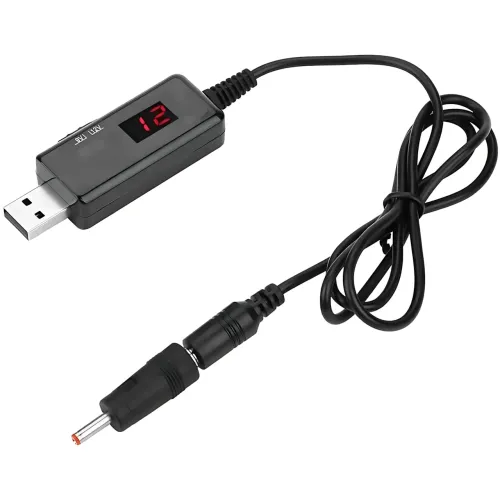Кабель для роутера USB-DC, що підвищує перетворювач постійного струму  5.5-2.1 + 3.5-1.35 мм - фото 10