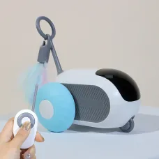 Интерактивная игрушка для животных ANDLY-625 с дистанционным и интеллектуальным управлением, USB Синий
