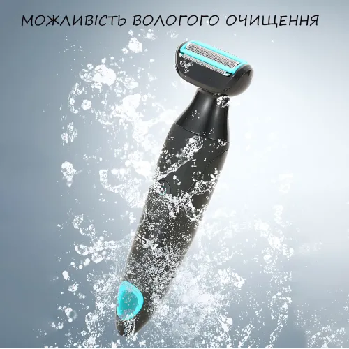 Електробритва 2 в 1 VGR V601 з тримером, акумуляторна бритва + тример для бороди, вусів, тіла, 500 мА·год, USB - фото 14