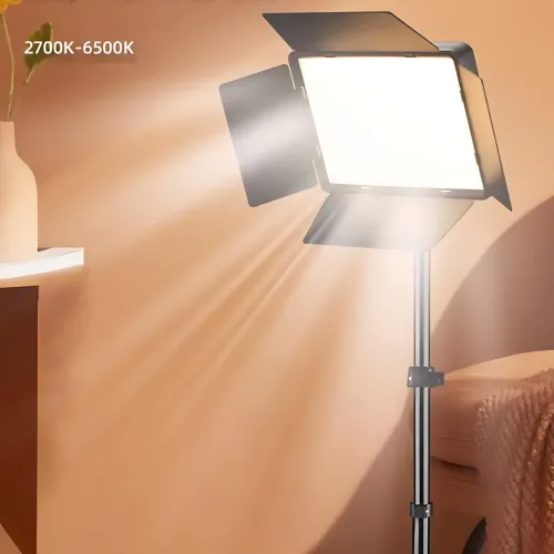 Светодиодная лампа блогера, видеосвет Camera light RL-900 c пультом 3000k-6500k - фото 8