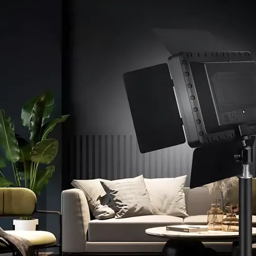 Светодиодная лампа блогера, видеосвет Camera light RL-900 c пультом 3000k-6500k - фото 12