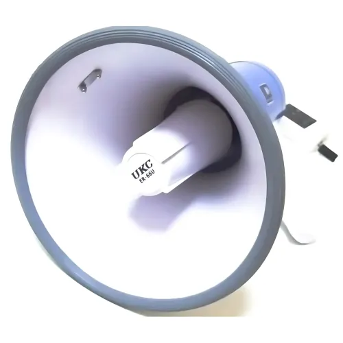Громкоговоритель MEGAPHONE ER 66, 12v, рупор UKC 50 Вт с регулировкой громкости, сиреной, записью звука - фото 10