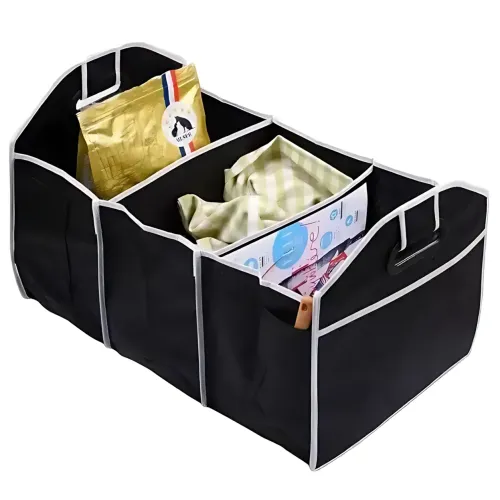 Складной органайзер в багажник автомобиля, сумка в багажник TRUNK ORGANIZER & COOLER - фото 2