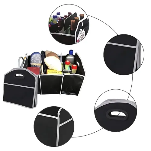 Складной органайзер в багажник автомобиля, сумка в багажник TRUNK ORGANIZER & COOLER - фото 14