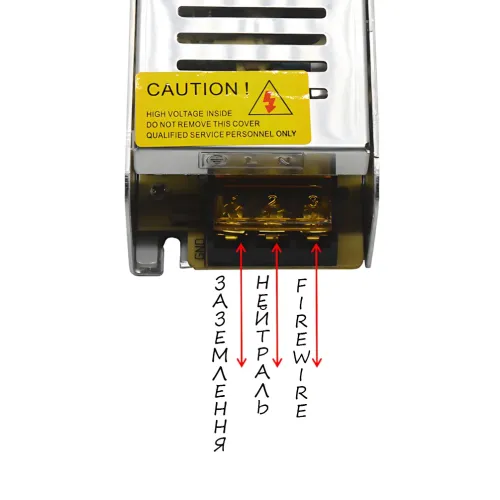 Адаптер 12V 25A METAL Long, импульсный блок питания негерметичный - 300W, пассивное охлаждение, IP20 - фото 14
