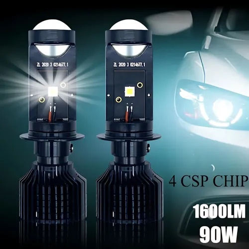 Светодиодные автомобильные лампы, Авто Лед Лампы H7 Y10 Pro LED с линзой - фото 6