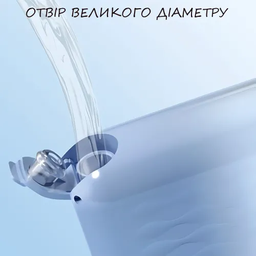 Ирригатор полости рта портативный с зарядкой от USB,  импульсный очиститель зубов LY-314 с 4 насадками - фото 12