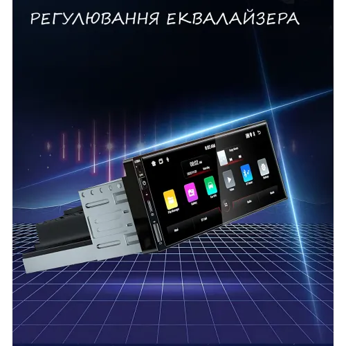 ​​​​​​​Автомагнитола 6288A 1din, на Android, 2/32Gb, 4х60W,с 6.9 экраном, GPS, WiFi, Dual Zone, Bluetooth - фото 8