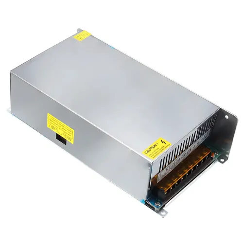 Блок питания адаптер 12V 50A  METAL, импульсный инвертор питания 600W с вентилятором, трансформатор LED лент - фото 6