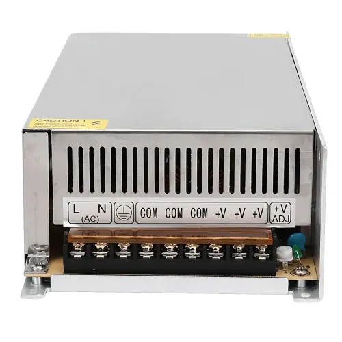 Блок питания адаптер 12V 50A  METAL, импульсный инвертор питания 600W с вентилятором, трансформатор LED лент - фото 8