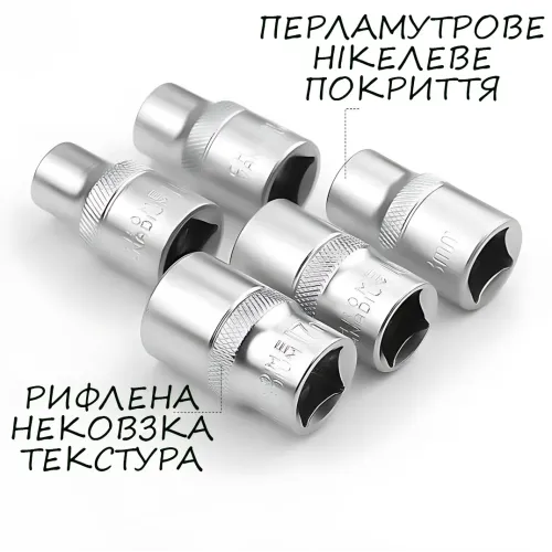 Набор инструментов 172 предмета, инструменты для автомобиля piece sleeve set AND ES-172 в пластиковом кейсе - фото 8