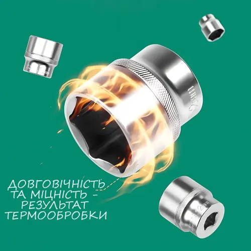 Набор инструментов 172 предмета, инструменты для автомобиля piece sleeve set AND ES-172 в пластиковом кейсе - фото 14