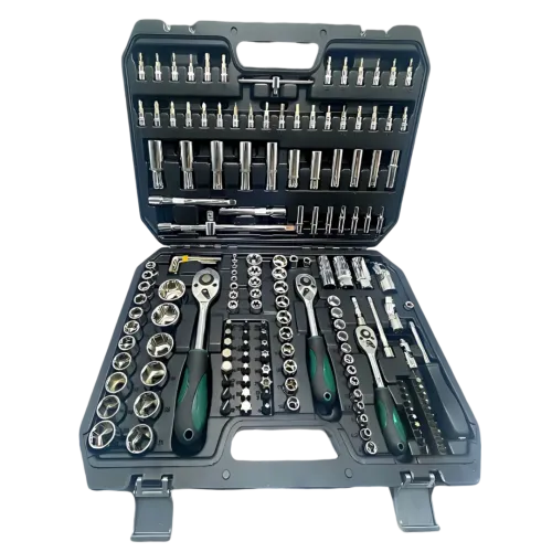 Набор инструментов 172 предмета, инструменты для автомобиля piece sleeve set AND ES-172 в пластиковом кейсе - фото 2