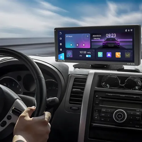 Монитор car player 901W, 10.26'' сенсорный экран IPS, автомобильная стереосистема Bluetooth, Mirror Link, AUX - фото 14