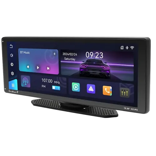 Монитор car player 901W, 10.26'' сенсорный экран IPS, автомобильная стереосистема Bluetooth, Mirror Link, AUX - фото 6