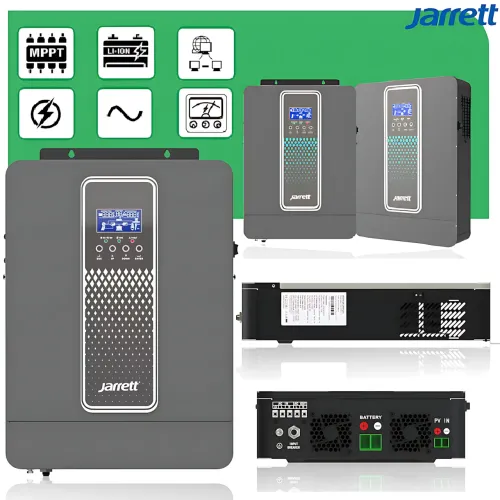 Гибридный инвертор Jarrett JARP-3.2KVA чистая синусоида, 3000 W, 24 V, 1 фаза, 110 A, 6400 VA - фото 2