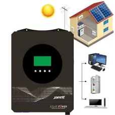 Инвертор гибридный Jarrett SVM 6.2 KVA, 6500W, 48V, 1 фаза, 120А, 12,4 kVA, чистая синусоида