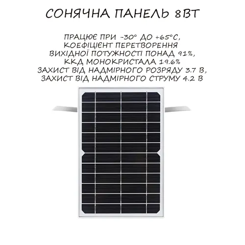 Уличная 4G камера видеонаблюдения TP4 3MP с SIM-картой, PTZ, солнечной батареей, двусторонним аудио, ИК диоды - фото 8