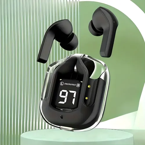 Бездротові навушники Bluetooth ultrapods з мікрофоном, 250 мА·год, сумісні з Android і Apple, діапазон 10 м - фото 18