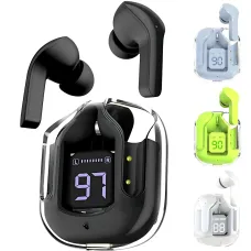 Бездротові навушники Bluetooth ultrapods з мікрофоном, 250 мА·год, сумісні з Android і Apple, діапазон 10 м