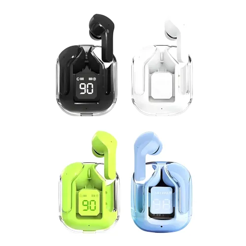 Бездротові навушники Bluetooth ultrapods з мікрофоном, 250 мА·год, сумісні з Android і Apple, діапазон 10 м - фото 14