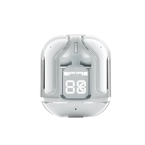 Бездротові навушники Bluetooth ultrapods з мікрофоном, 250 мА·год, сумісні з Android і Apple, діапазон 10 м Білий - фото 4