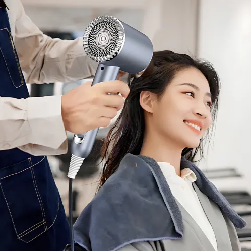 Інноваційний фен XO CF2, Handheld Temperature Control Hair Dryer 1600W з контролером температури та іонізацією - фото 12
