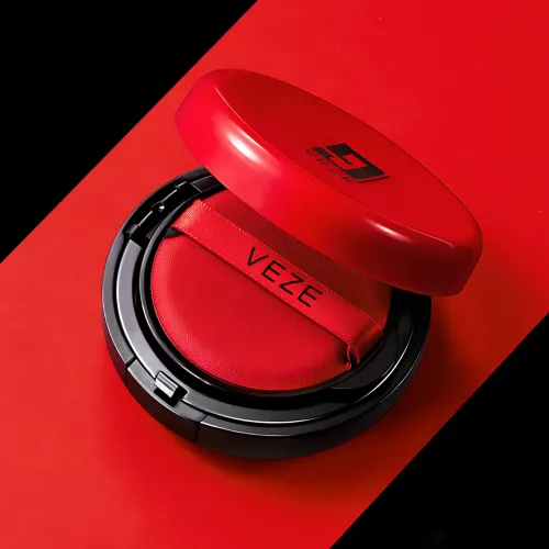 Кушон Veze Beautiful ВВ Cream, тональний bb — крем-шнур для обличчя 15 мл, захист від сонця SPF50, бежевий - фото 4