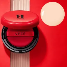 Кушон Veze Beautiful ВВ Cream, тональный bb - крем кушон для лица 15 мл, защита от солнца SPF50, бежевый Светлый бежевый