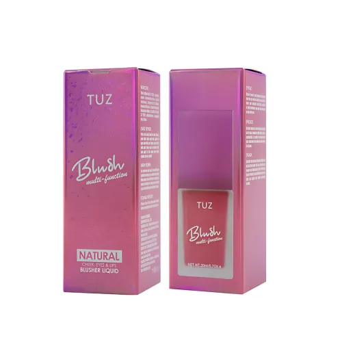 Кремовый мультитаскер TUZ Liquid Blush Brightens, с матовым финишем, водонепроницаемый, 20 мл, 4 оттенка - фото 2