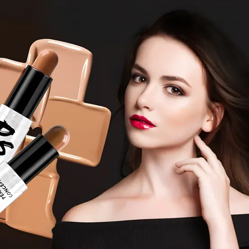 Хайлайтеры для лица Highlight Stick 2в1, двухцветный консилер в стике для контуринга - фото 16
