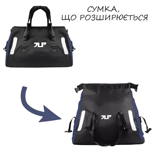 Спортивна сумка JLP с регулируемым плечевым ремнем и карманом для мокрых вещей, 39х38х23 см - фото 12