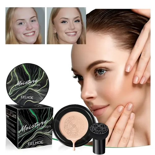 Кушон Mushroom Head Beauty Cream, bb крем-пудра для всех типов кожи, 20 г, три оттенка Натуральный - фото 14
