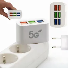 Многозарядное устройство на 6 USB портов с быстрой зарядкой 3.1A, ORIGINAL