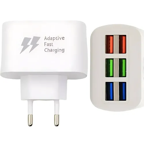 Зарядное устройство USB на 6 портов, ORIGINAL, максимальный ток на выходе 3.1 А, с поддержкой быстрой зарядки - фото 4